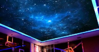 Натяжной потолок звездное небо Улан-Удэ, цена от 5203 руб.